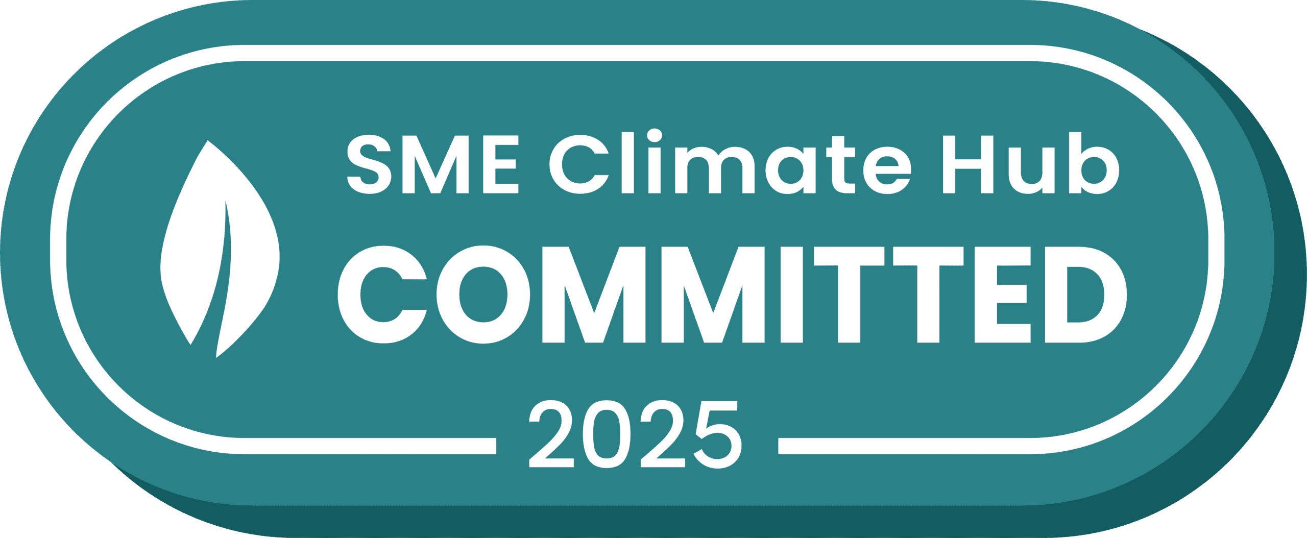 Nexus Dental Laboratory is SME Climate Hub Committed badge 2025